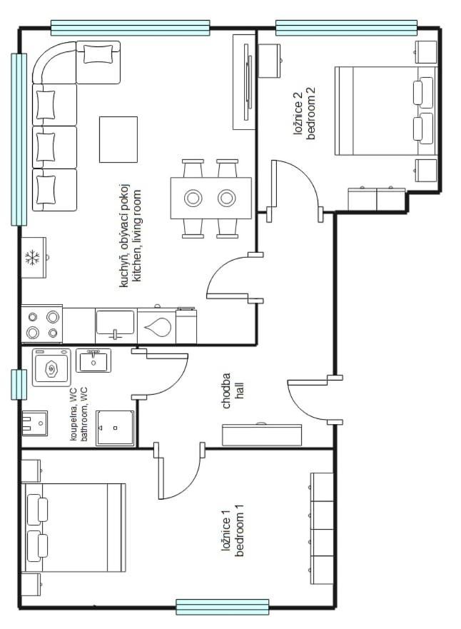 Apartmán u Fontány Poděbrady Exteriér fotografie